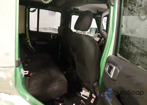 2019 Jeep Wrangler Unlimited Sahara from USA, damaged, VIN 1C4HJXEG7KW604997